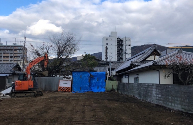 京都市山科区　家屋解体工事
