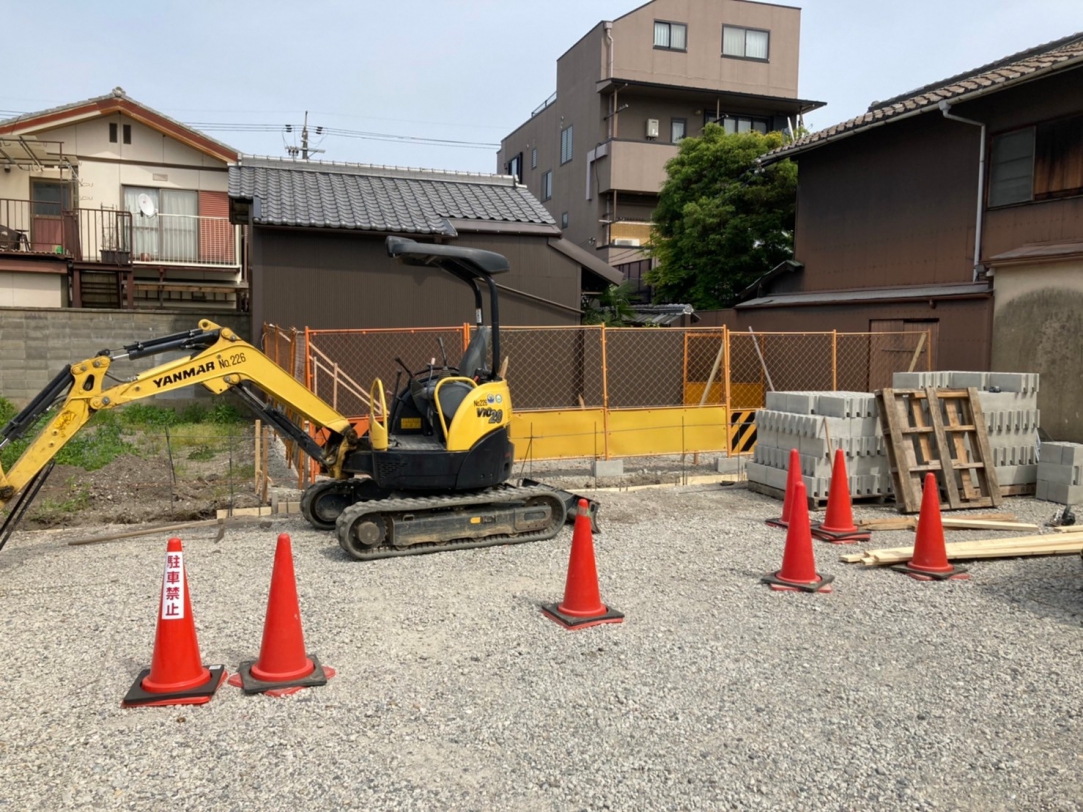京都市南区　ブロック・フェンス工事　画像：1