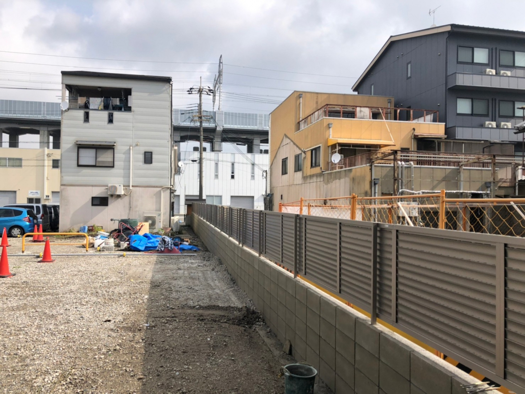 京都市南区　ブロック・フェンス工事　画像：6