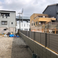 京都市南区　ブロック・フェンス工事　画像：6